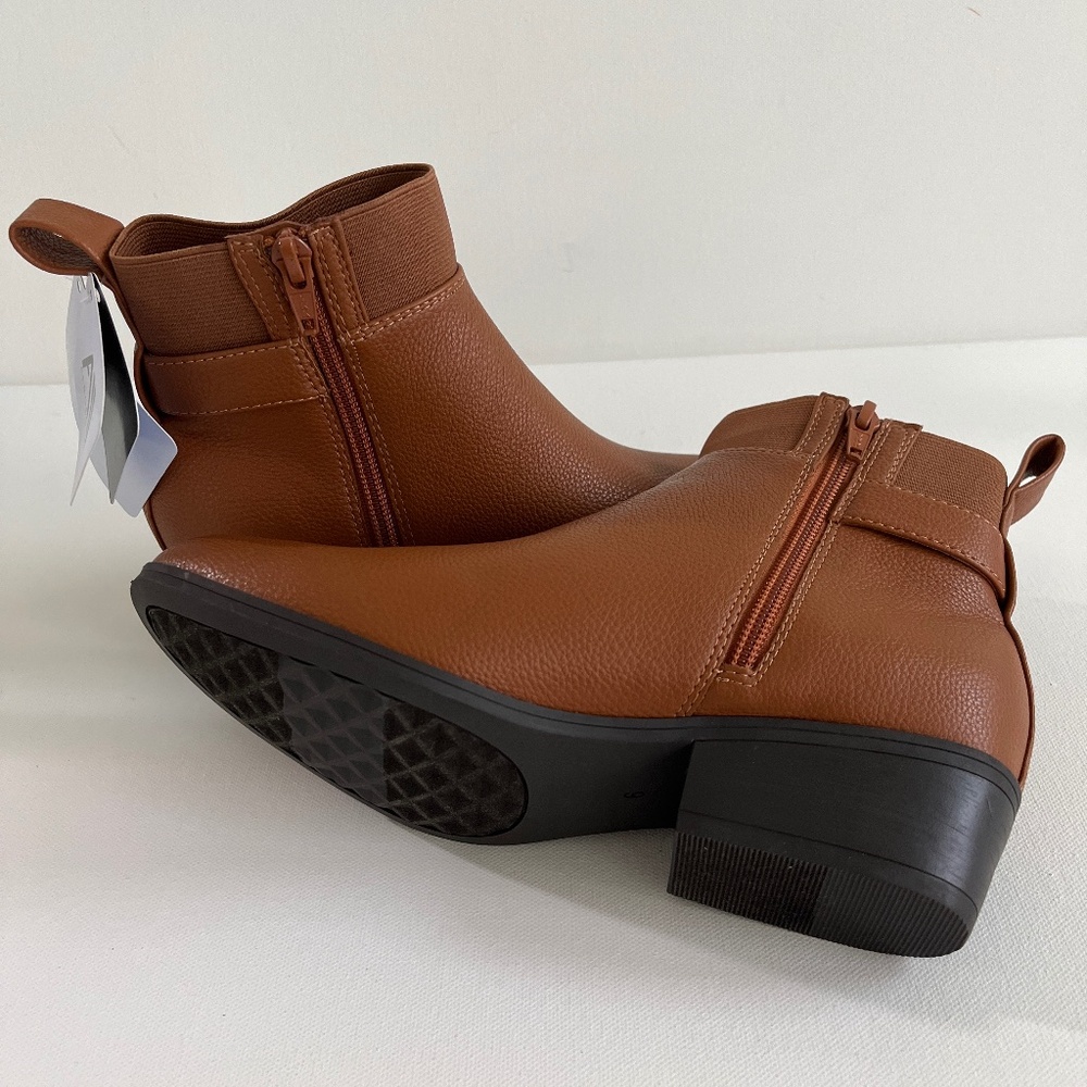 Aerosoles Buckle Boot /Cognac